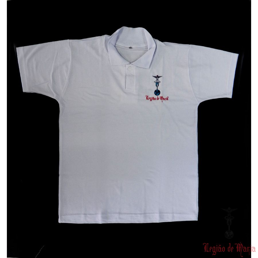 Camiseta Polo Branca
